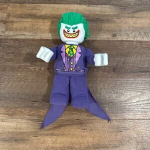 LEGO Batman Movie The Joker Plush Toy 13" 2017 Retired FLAWS